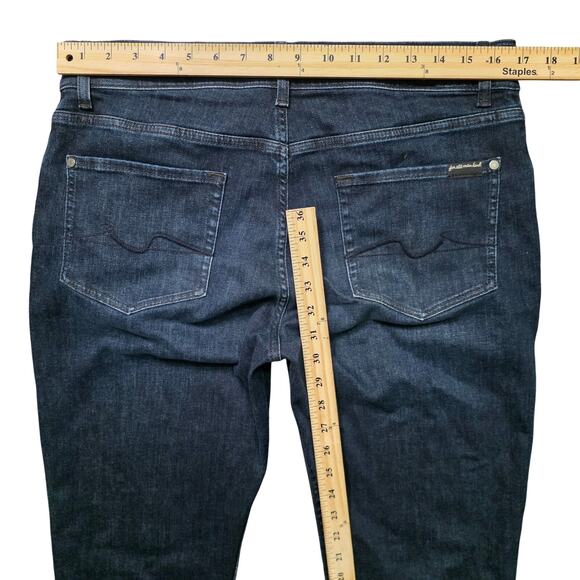 7 For All Mankind Slimmy Tapered Luxe Performance Jeans Men’s - Picture 7 of 9